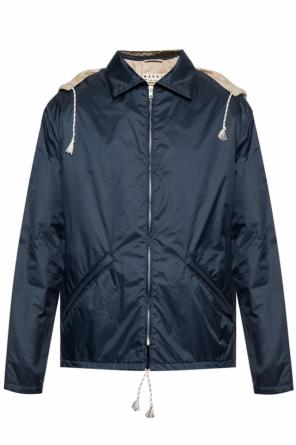 Jacket with a detachable hood, zdjęcie 1 Jacket with a detachable hood od Marni
